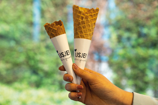 Wafels met sleeve Wafels met sleeve