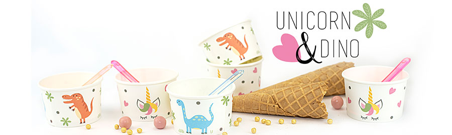 IJsbekers Unicorn & Dino IJsbekers Unicorn & Dino