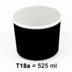 Beker Zwart T18A