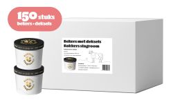 Set bekers + deksels Bakkers Slagroom 150 st