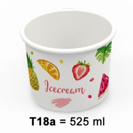 Beker Mat Fruitdesign T18A