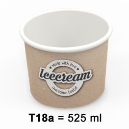 Beker Naturel T18A