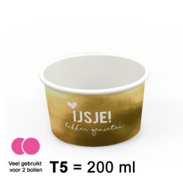 Beker IJsje Limited Gold T5