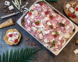 Nougat Witte Chocolade Framboos