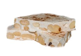 Nougat - Torrone honing, amandel Pregel