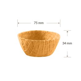 Wafelcup klein 90 ml