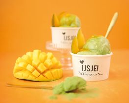Mango Matcha Latte