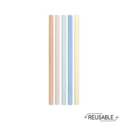 Reusable rietjes meerkleurig